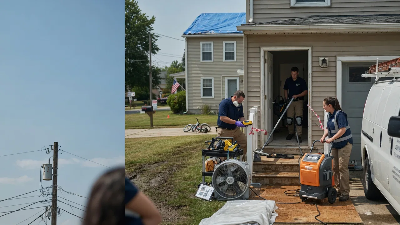 Water Damage Repair in Franklin, IN near me